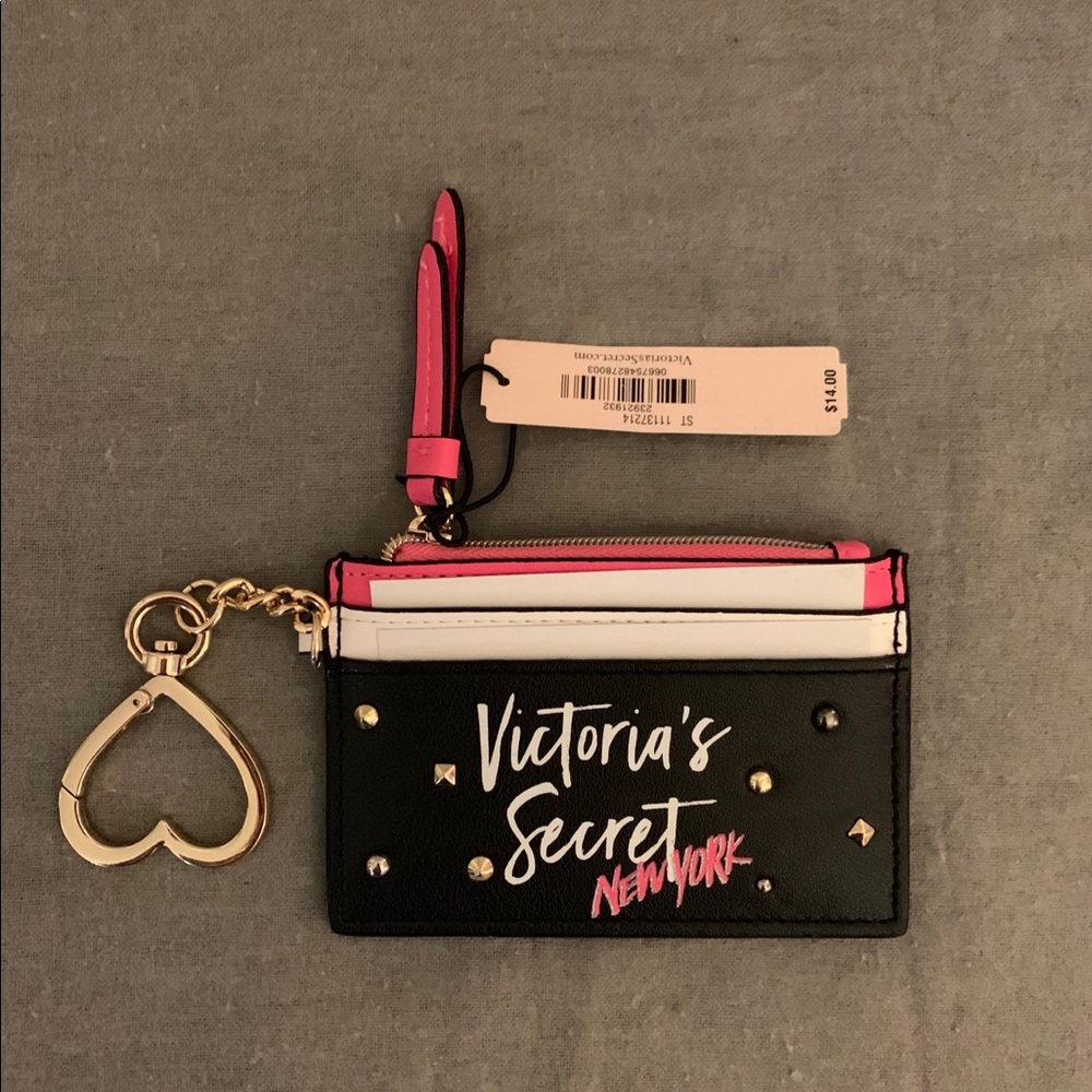 Victoria Secret card holder key ring 🌸